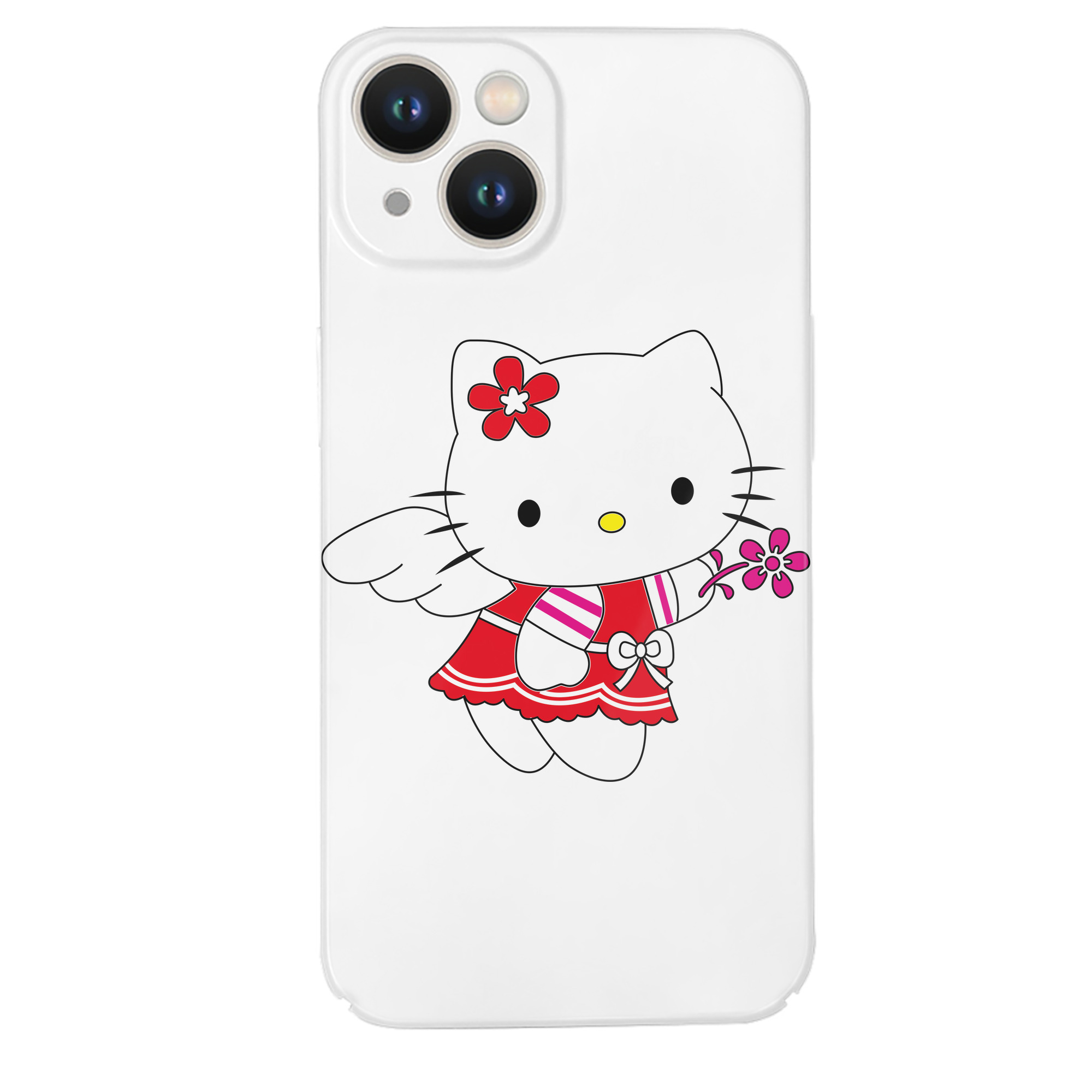 （画像用） Hello Kitty ハローキティ 【iPhone 14シリーズ対応】ハードケース